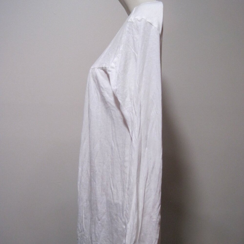 Women’s Express Solid White Cotton Modal Pullover… - image 3